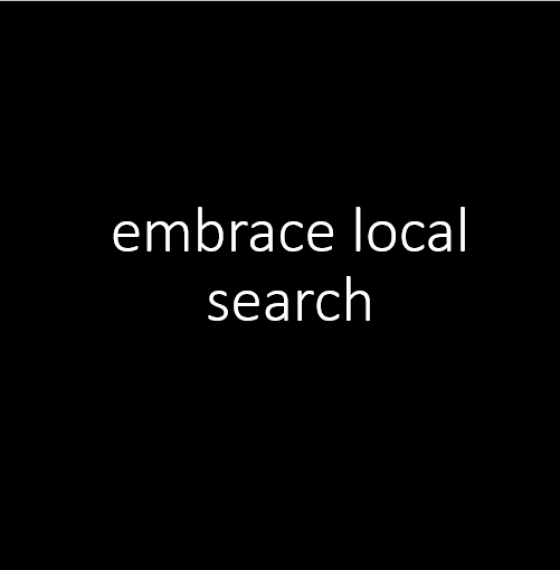 81% conduct local search