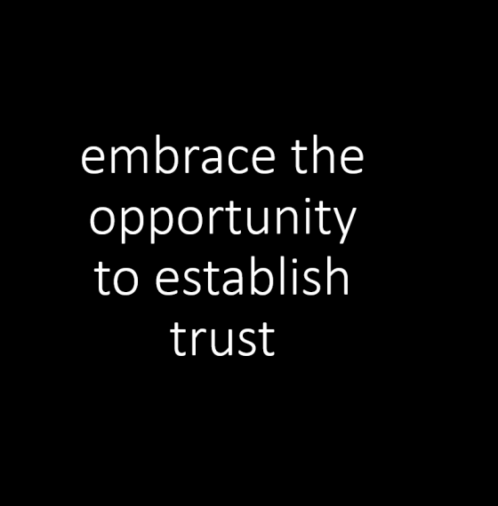 94% of people want to trust brands