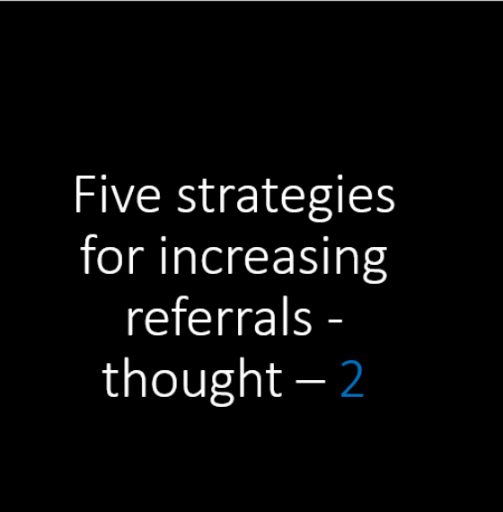 87% of B2B purchases start with a referral